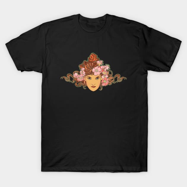 Mucha Lady T-Shirt by Soth Studio